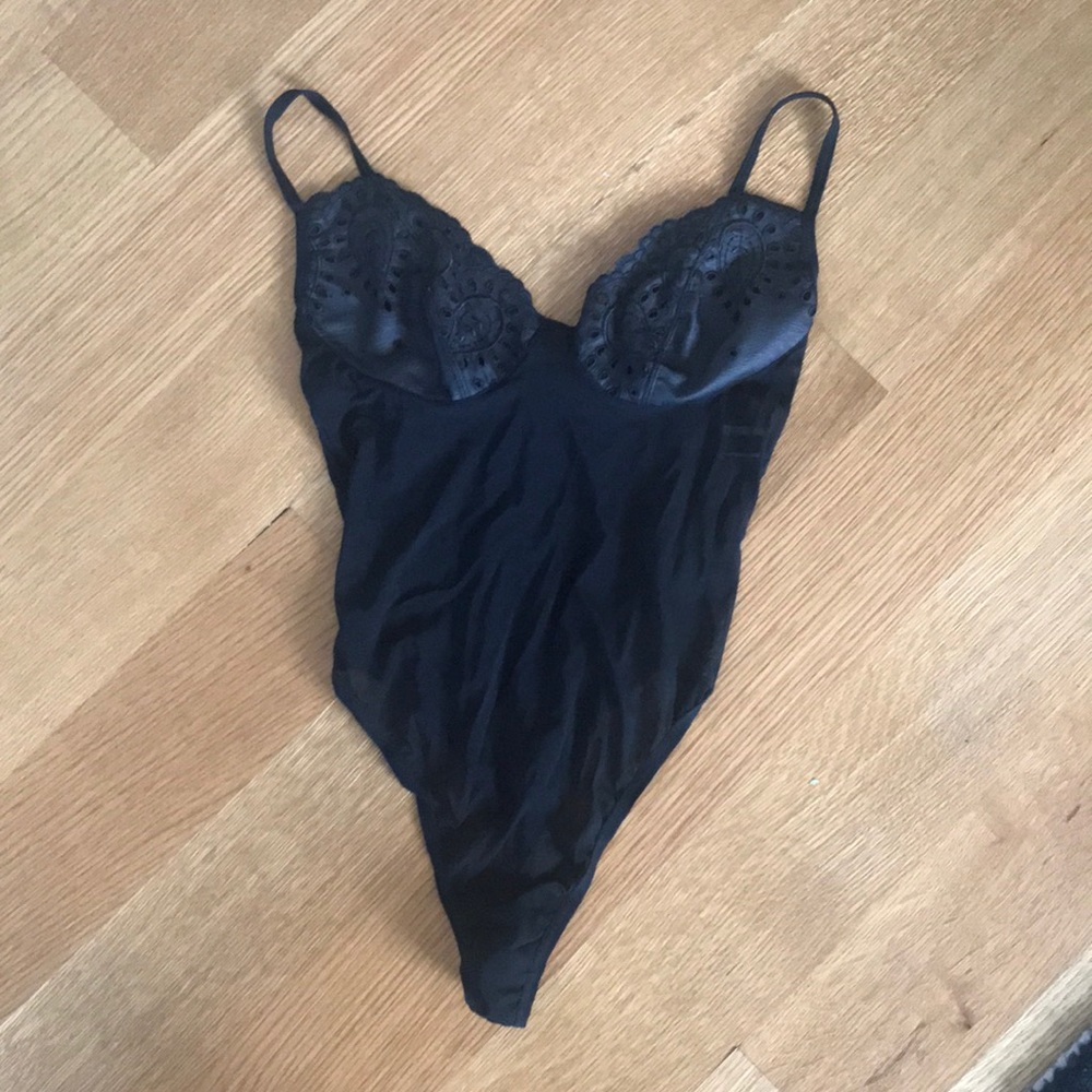 New Hanky Panky After Midnight Sheer Bodysuit